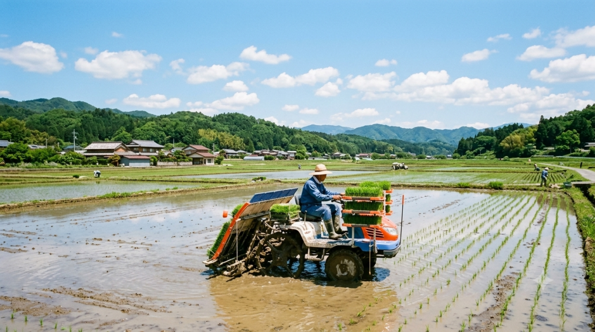 えとせとら2SMP農園の田んぼ写真